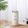 Fashion 304 stainless steel coffee mug vacuum portable insulated water bottles 330ml 440ml multicolors simple car mini cup with lid lovely event gifts 18hy