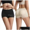 Shapers Weichens Bifter Shapewear Women spets vadderade kontroll trosor falska röv skinkor förstärkare knicker body shaper plus size drop del dhcyu