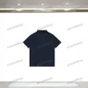 xinxinbuy Men designer Tee t shirt 2024 Italy Panelled Double letter jacquard fabric short sleeve cotton women black blue Khaki Apricot S-2XL