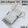 Other Batteries Chargers High Quality Bms 24S 72V Lifepo4 Battery Pack 200A Large Current Smart Protection Board Circuit For 76.8V Dhtzi