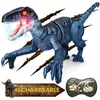 Sinovan Remote Control Dinosaur Toys for Kids 2.4 GHz Robot Walking Dinosaur Toys Simulation Velociraptor Gifts for Boys 3-5 240514