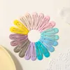 Hårtillbehör 20st/Set Baby Girls Sweet Mini Candy Color Water Drop Shaped BB Clips for Girls Hairgrips Toddler Hairpins Hair Accessories