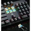 HJK901 RGBメカニカルキーボードメカニカルUSB 104KEYコンピューターゲーマー用ポータブルキーボードDDMY3C