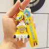 Kawaii Bulk Anime Car Keychain Doll Charm Key Ring Wholesale in Bulk Cute Couple Students Personalized Creative Valentine's Day Gift 5 Style A11DHL