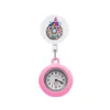 Pocket Watches Cartoon Donuts Clip Watch With Second Hand For Nurses On Easy To Read Lapel Fob Sile Nurse Drop Delivery Ot9Fw