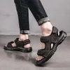 Mens Sandals Sandles Sandalhas Men 39 S Leather For Beach Sport Gladiator Outdoor Summer Slip On Male Sandal Sports 7ea2 port ummer lip andal ports