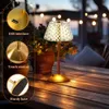 Table Lamps Portable Crystal LED Table Lamp 3-Levels Brightness Desk Lamp 3 Color Touch Control Rechargeable Lamp Night Light Dining Lamp