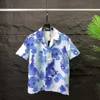 Casa Blanca Man футболка набор набор Masao San Print Mens Casual рубашка и короткие женские свободные шелковые топы рубашки.