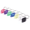 Party Favor Black Ultraviolet Rays Mini Falllights UV Light Money Detector LED KeyChain Lights Multicolor Small Gift LX8415