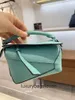 Loeiwe High end Designer Puzle bags for womens fashion classic mini geometric deformation handbag single shoulder crossbody bag Original 1:1 with real logo and box