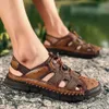 Summer Sandals Nice Shoes Men Beach Flat Non-slip Thick Sole Mens Male Holiday KA3516 11c5 s