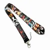 Japanese Anime designers Death Note Lanyard For Keychain ID Card Cover Pass student Badge Holder Key Ring Neck Straps Accessories9760305