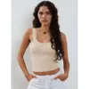 Women's Spicy Girl BM Camisole Tank Y2K Ny produkt Spets Pure Desire Style Top Bottom Knit tröja F51521