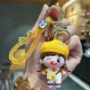 Cute Anime Keychain Charm Key Ring Lovely Doll Couple Students Personalized Creative Valentine's Day Gift UPS