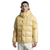 Designer Mens Winter Down Jacket Parkas Salzman Luxury Man Hooded Puffer Croped Puffer Jacket 70th Anniversary Limited Edition Maya Unisex Size: 0123 Yellow