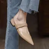 Per i sandali estivi 2024 Solid Donne Solude le scarpe da donna con solacela morbide