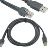 2024 2M USB an RJ48 RJ50-Scannerdatenkabel für LS1203 LS2208 LS4208 LS3008 CBU01-S07ZAR Symbol Barcode-Scanner-Kabel-Kabel-Dropfenschiff für
