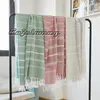 Handdoek Bathtowel met kwastje voor strandkust deken Turkse stijl el tippet sjaals 100x180 cm