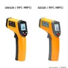 Temperaturinstrument grossist non -kontakt digital laserinfraröd termometer -50-400 ﾰ c Pyrometer IR -pistoltestare Drop Delive DH7R1