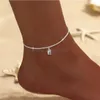 Bohemian Beach Feet Chain Fashion Simple Cheklets Foot Jewelry jambe Nouvelle cheville à pied Bracelets de cheville pour femmes Cadeaux de bijoux de chaîne