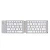 Portable keyboard pocket size usb mini folding double foldable bluetooth keyboard ddmy3c