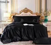 Neue Stil Seidenbettwäsche Home Möbel Mode Luxus Bettwäsche Set Duvet Cover Bettblatt Kissenbezug Größe King Queen Twin 20107970747