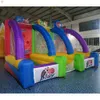 Gratis fartyg utomhus 5x3x3mh (16,5x10x10ft) Aktiviteter 3 i 1 uppblåsbart spel för barn Uppblåsbara karneval sportleksaker för evenemang