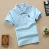 Children Polo TShirt Summer Boys Short Sleeved Tees Kids Clothing Fashion Teens Elastic Sportswear Boy Girl Cartoon Cotton Tops 240515