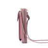 Сумка для мобильного телефона Carrken Женская сумка для кроссбука Новая корейская модная сумка для плеча двойная функциональная сплошная сумка Pu Mini Bag
