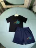 Top baby tracksuits Summer boys set kids designer clothes Size 100-160 CM Photo print design Short sleeved T-shirt and shorts 24April