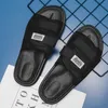 Slippers Summer New Beac Outdoor Anti-odor Anti-odor Versão coreana Homens personalizados Flips flops para Wear H240514