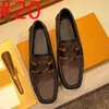 68model Mens Business Designer Shoes Shoes Fashion Slip Slip on Leather Shoes Men Plus 45 Point Toe أحذية رسمية غير رسمية أحذية زفاف الحجم 38-46