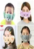 Children Cartoon Bear Face Mask Plush Ear Protective Winter Thick Warm Kids Mouth Mask Cover For Kids Adults MouthMuffle7356697