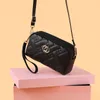 Amazon Hot Sale 2024 New Clutch Bag Embroidered Plaid Women's Small Bag Multi-layer Pocket Single Shoulder Crossbody Bag