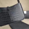 10Aホーボークロコダイルレザーラグジュアリーデザイナーバッグハンドバッグ高品質の腕の低いバッグショルダーバッグ