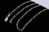 S Fijne 925 Sterling Silver ketting 2mm 1630quot Classic Curb Chain Link Italië man vrouw ketting 15pcslot3270065