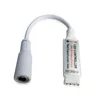 Mini 15 nycklar Dimmer Controller Two Wire RF Remote för enfärgad neonrör och COB 2835 5050 5730 LED-strip Light DC5-24V