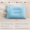 Pillow Inflatable Air Sleeping PVC Nylon Pillows Portable Ultralight Sleep Camping Beach Car Plane Travel
