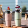 Other Table Decoration Accessories Baseball St Er For Cups 8Mm Cap Cup 30 Oz 40 Dust-Proof Caps Tumblers Drop Delivery Oti6W Otngt