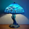 Table Lamps Creative Stained Plant Series Table Lamps Resin Colorful Bedroom Bedside Flower Mushroom Retro Table Night Lamp Atmosphere Light