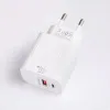 40W PD Type C Зарядное устройство Super Fast Charging QC 3.0 USB Adapter Adapter Eu US Plugfor iPhone 15 Pro Max Xiaomi Samsung USB C.