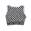 Kamizel Hip Hop Girls Tank Top Bieliza Dziecięce bawełniane plon top street taniec młodzieżowy czołg top dzieci scena camissol jazz street odzież 240502