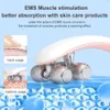Face Massager Roller Y Shape Facial Lifting Device V Line Double Chin Remover RF Therapy Skin Care Machine Home Use Beauty Belt 240509