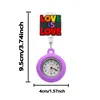 Other Home Decor Rainbow 24 Clip Pocket Watches Brooch Nurse Watch Pin-On For Women And Men On Easy To Read Drop Delivery Othqv