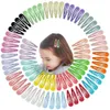 Accessori per capelli 10/40pcs Colore femminile Clip per capelli Clip Fashion Colore Solido per bambini Accessori Clip Cucciola Bubbino Metal Capelli Bobby Pin D240514