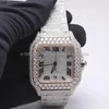 Attraktives Design, das aus Moissanite Diamond VVS Clarity Diamond Watch zu massenerhaften Preis erhältlich ist