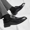 Dress Shoes Italian Men's Leather Fashion Business Formal Wear