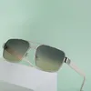 Óculos de sol piloto quadrado da moda quadro de metal de retalhos e pc pernas de moda de moda drive drive de sol