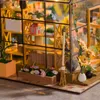 Architecture/DIY House Baby House Kit Mini DIY Flower House Handmade 3D Puzzle Assembly Building Model Toys Home Bedroom Decoration with Furniture Wo