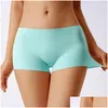 Boîtres de culottes pour femmes sous-vêtements coton sexy dame solide boxer confortable short respirant intime les mémoires de taille moyenne